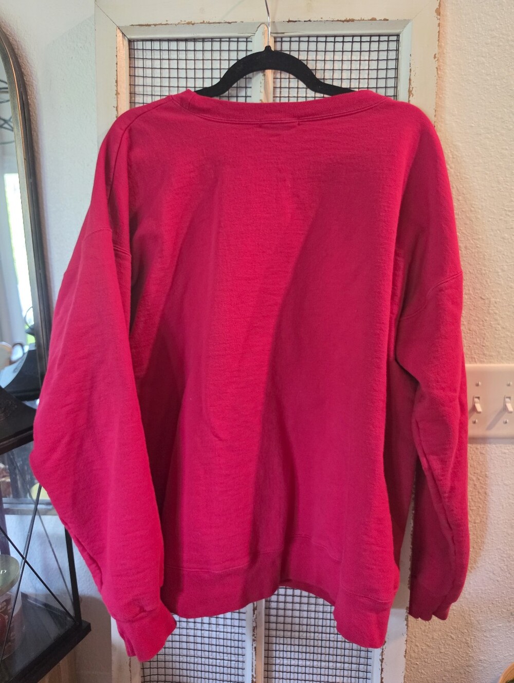 The BAR Varsity sweatshirt Red - Picture 3 of 4